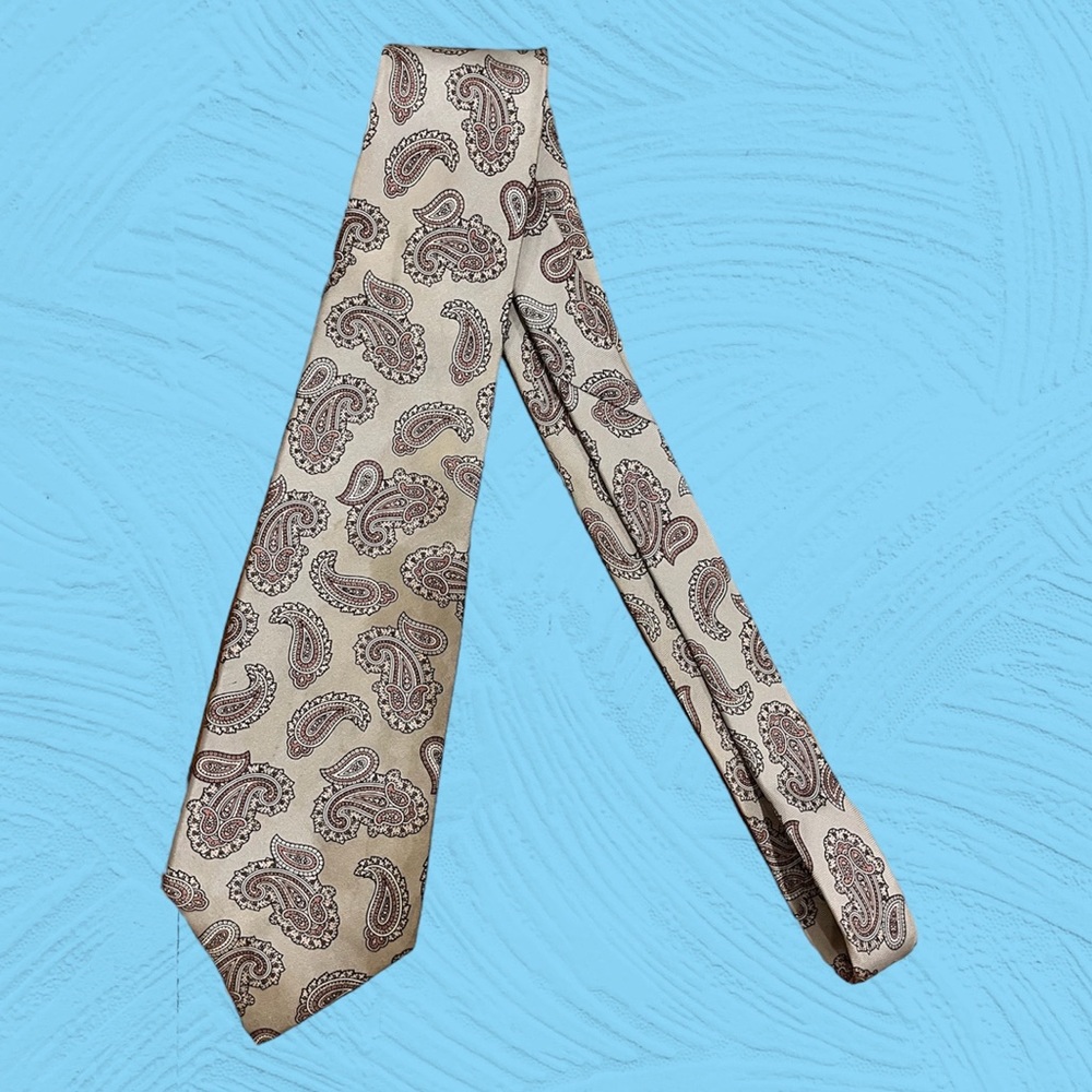 John Weitz Paisley Silk Tie